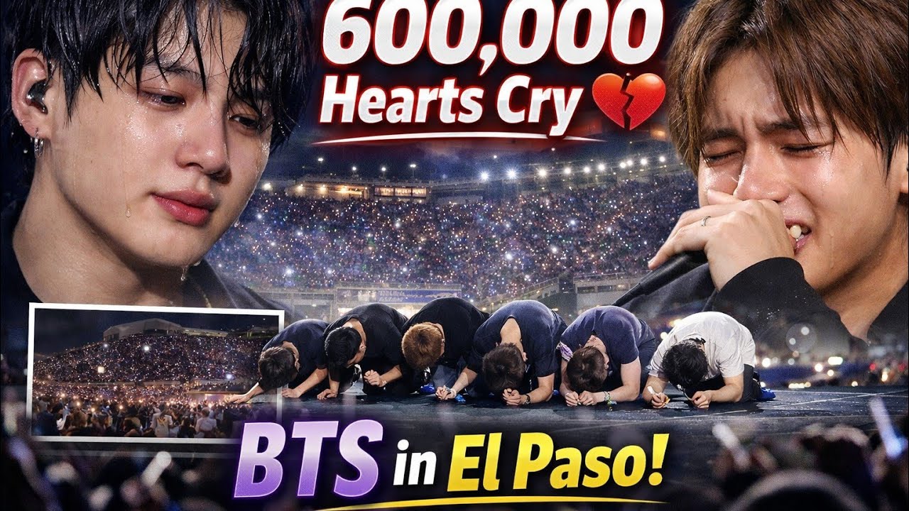 Bts News Today. Three Minutes That Made 600,000 Hearts Cry — BTS in El Paso.!