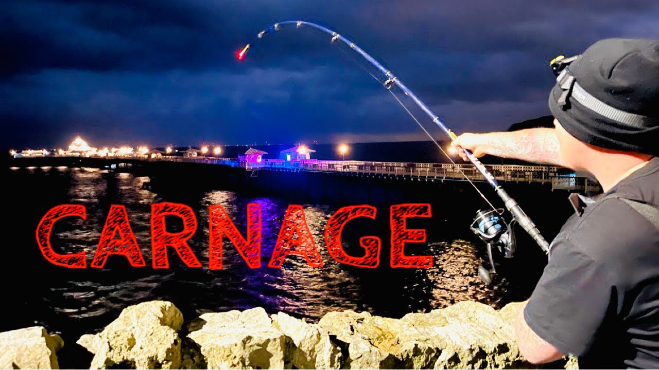 Sea Fishing in Llandudno, North Wales U.K. “CARNAGE”