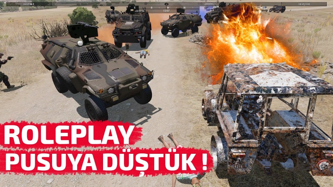 PUSUYA DÜŞTÜK !! ROLEPLAY