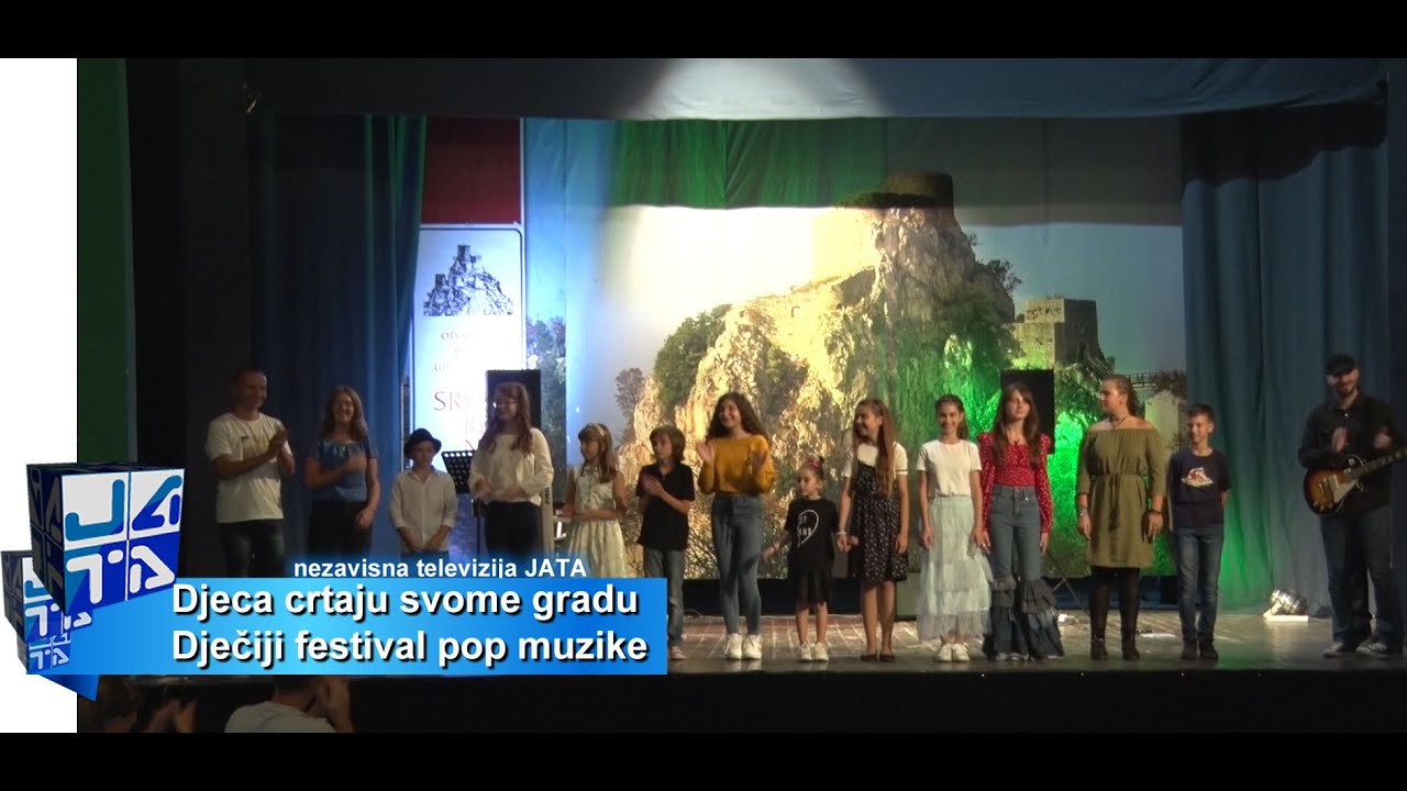 Djeca crtaju svome gradu - Dječiji festival pop muzike