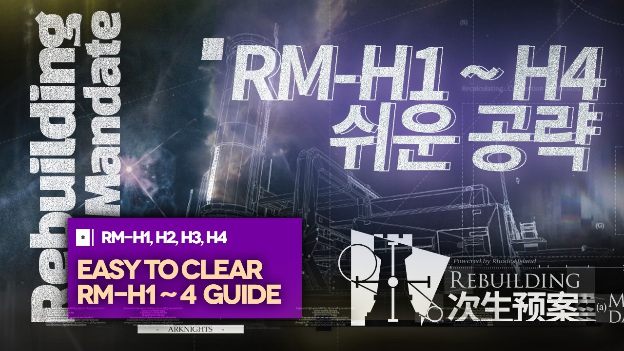 RM-H1 ~ RM-H4 Low Squad EASY Strategy [Rebuilding Mandate]