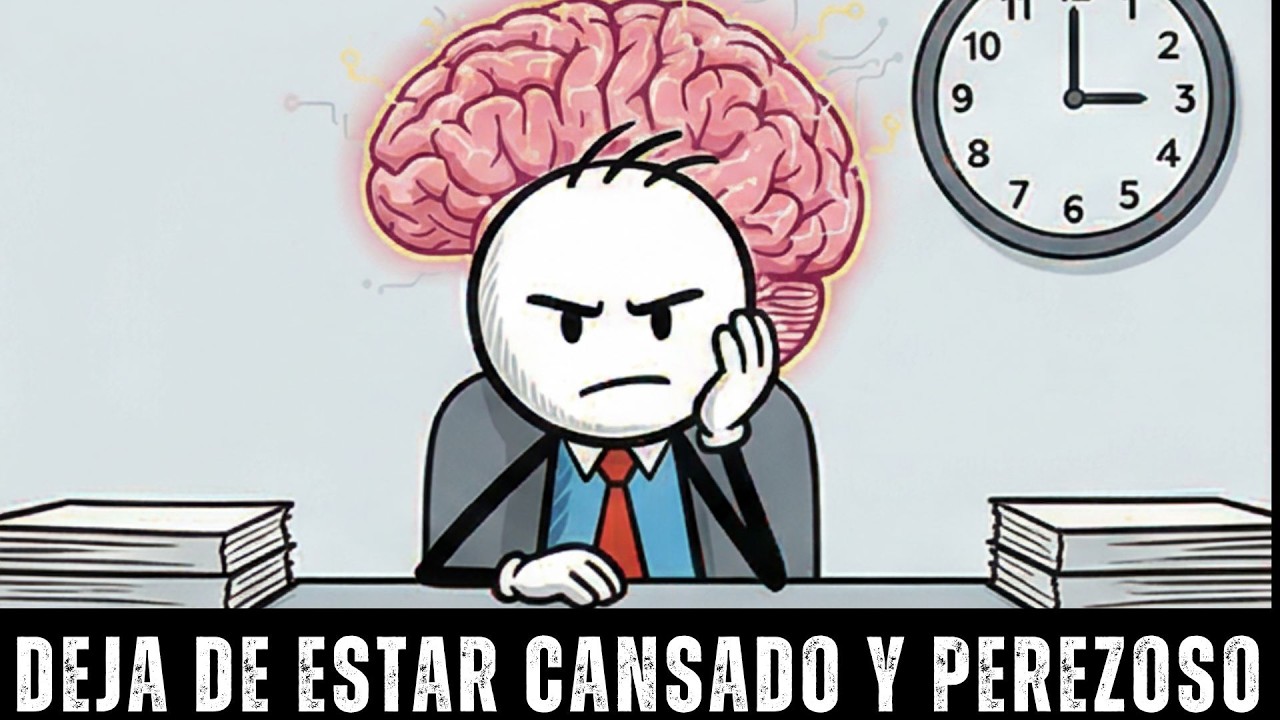 ¿Cómo dejar de sentirte PEREZOSO y CANSADO todo el tiempo? El Fin de la procrastinación