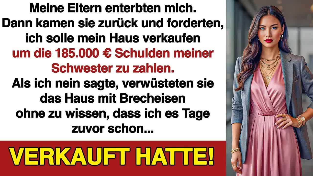 Meine Eltern zerstörten mein Haus, weil ich die Schulden meiner Schwester nicht zahlte …
