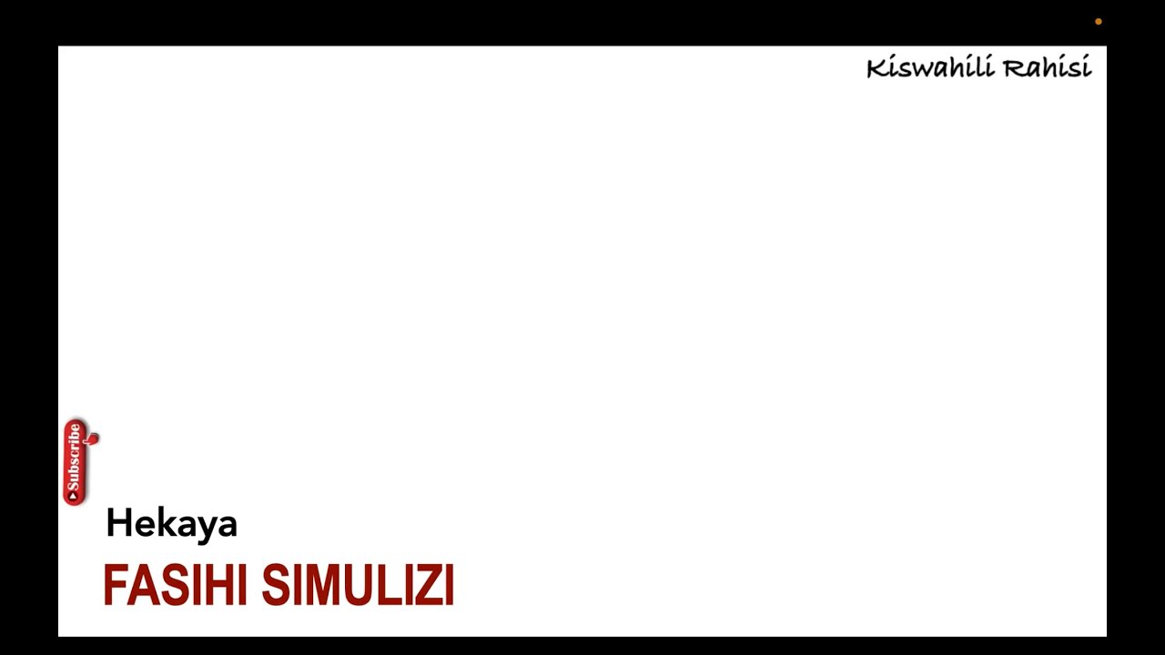 hekaya | hekaya kwa kiswahili | Hekaya kwa kiswahili pdf free download