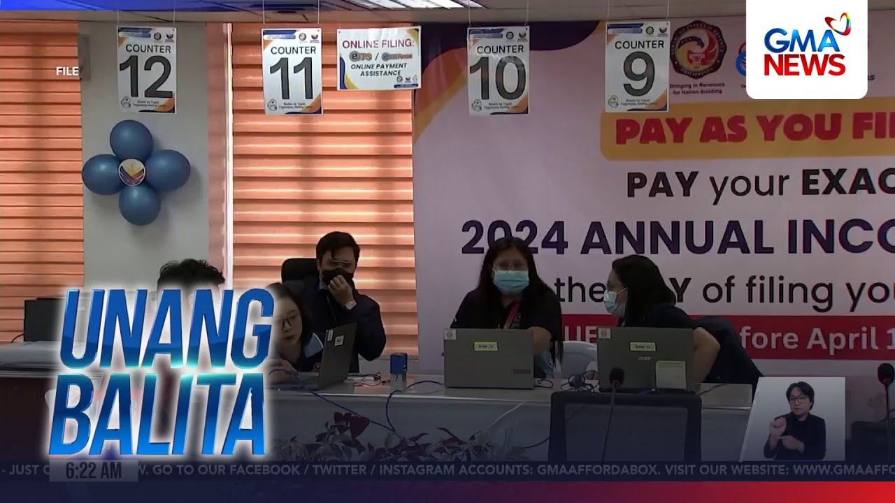 PBBM &ndash; Deadline ng filing ng 2025 annual income tax return, extended hanggang May 15 | Unang Balita
