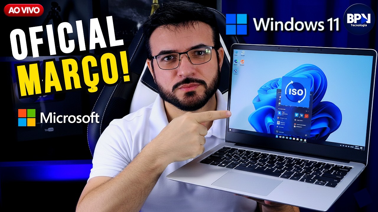 COMO BAIXAR a Versão Mais Recente do Windows 11 (MARÇO 2026)