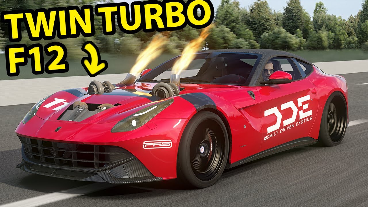 INSANE DDE 2000 HP+ FERRARI TWIN TURBO F12 Мод | Ассетто Корса Вождение