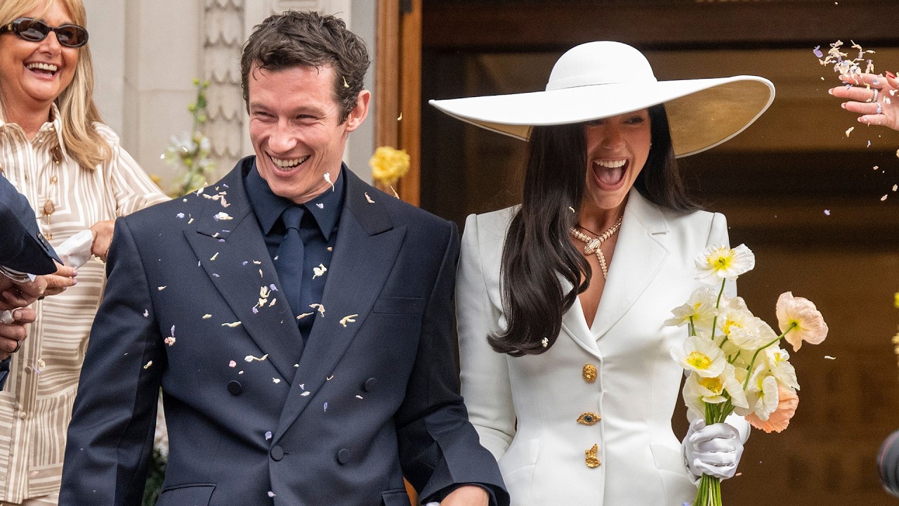 Dua Lipa Channels Bianca Jagger for Surprise Wedding to Callum Turner