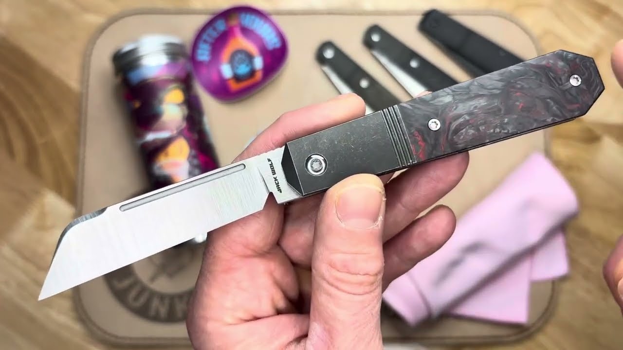 Jack Wolf Knives After Hours Jack: карманный нож с замком-флиппером (2-й выпуск, январь 2025 г.)