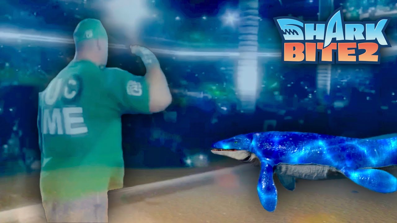 sharkbite 2 mosasaurus be like