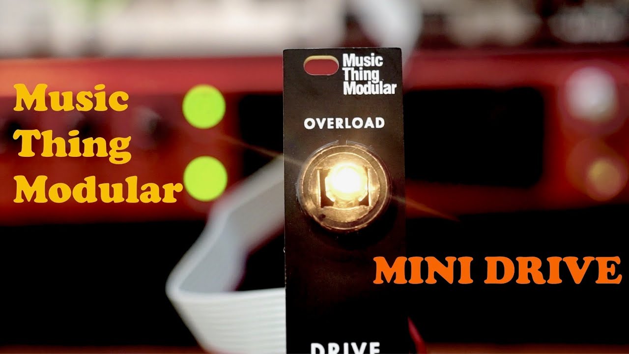 Music Thing Modular Mini Drive!
