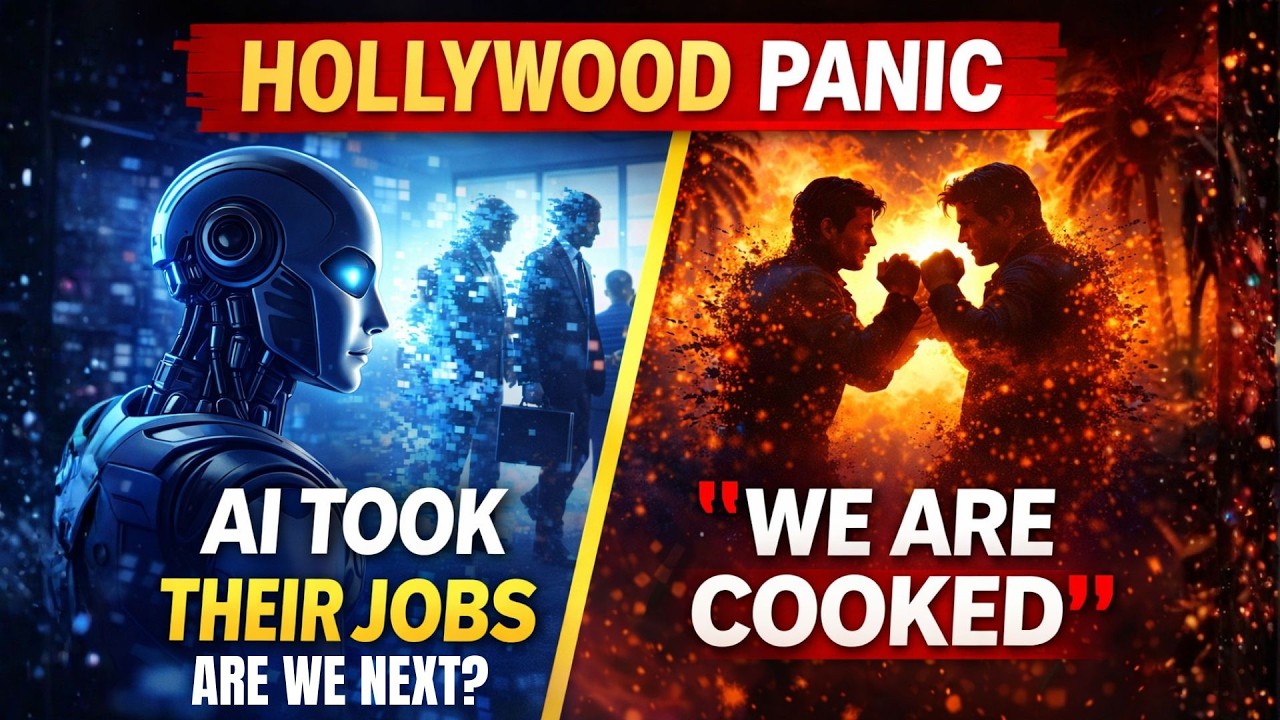 AI Is Replacing Jobs Faster Than Anyone Expected (Hollywood Is Panicking)