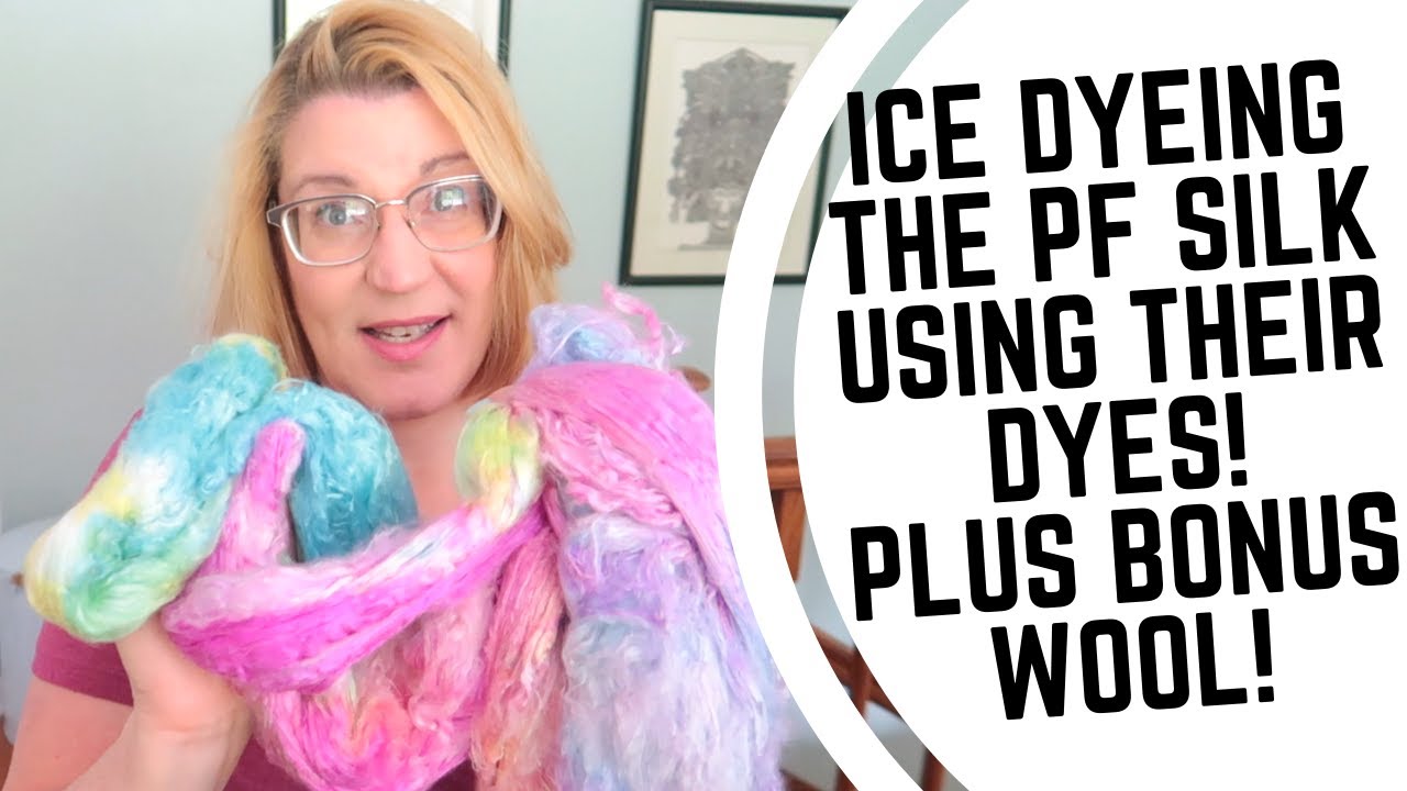 I Tested the Dyes from the Paradise by Ice Dyeing the Silk Mystery Box-Here's What I Learned!