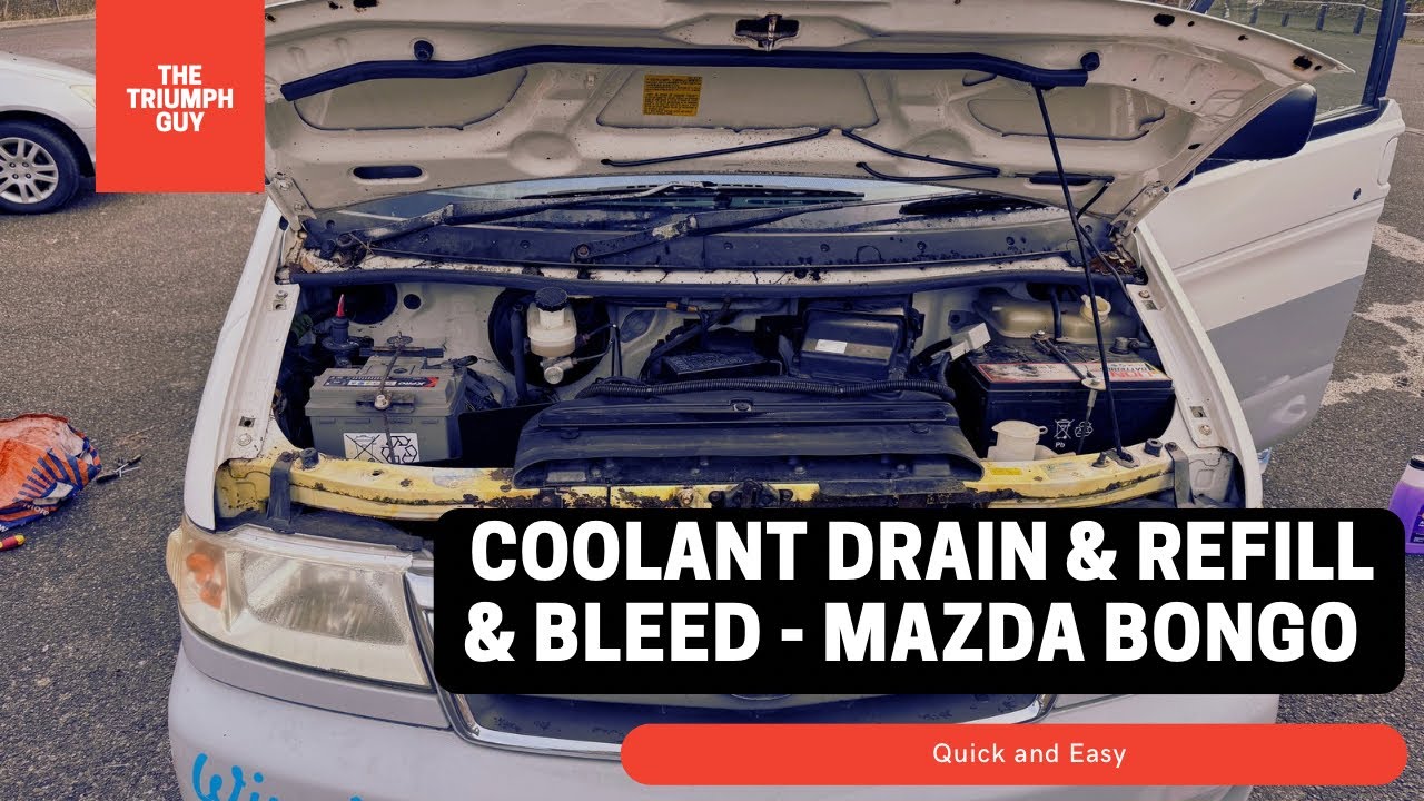How to Drain, Flush, and Bleed the Coolant System on a Mazda Bongo | Complete Guide