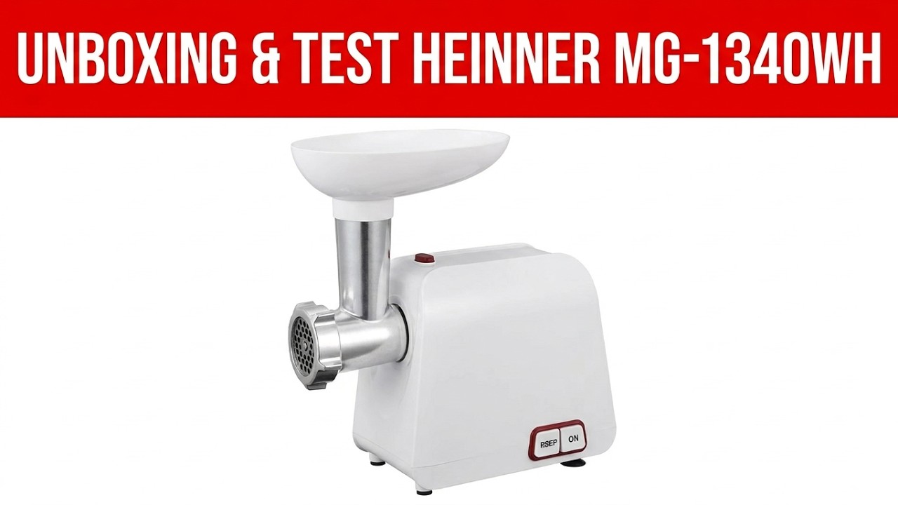 Masina de Tocat Heinner Pearl Unboxing