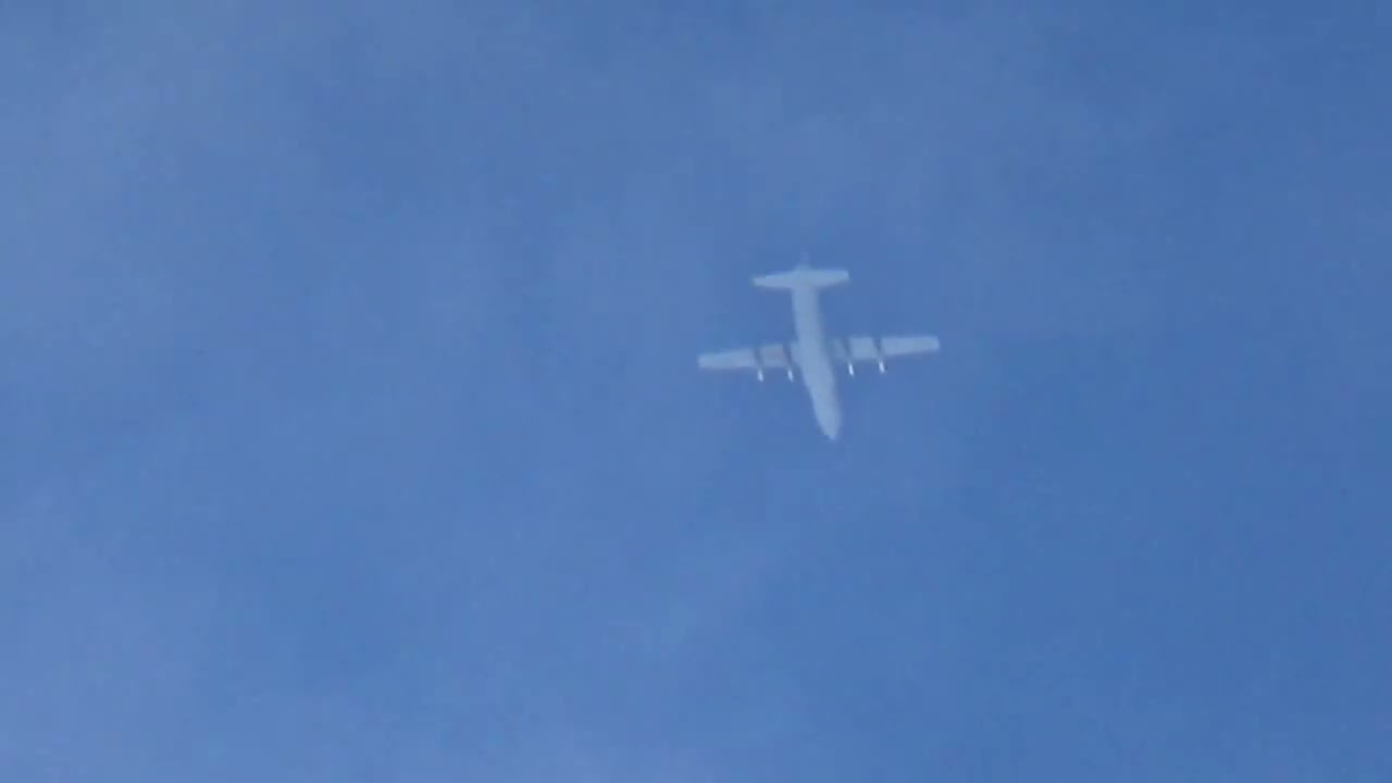 U.S Air Force Lockheed C-130 Hercules Fly By