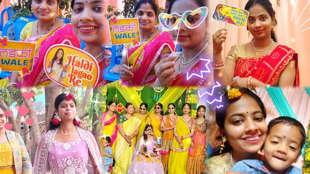 Sister's Haldi ceremony 💕♥️♥️😍||itna enjoy Kiya humne😱😱.....😍