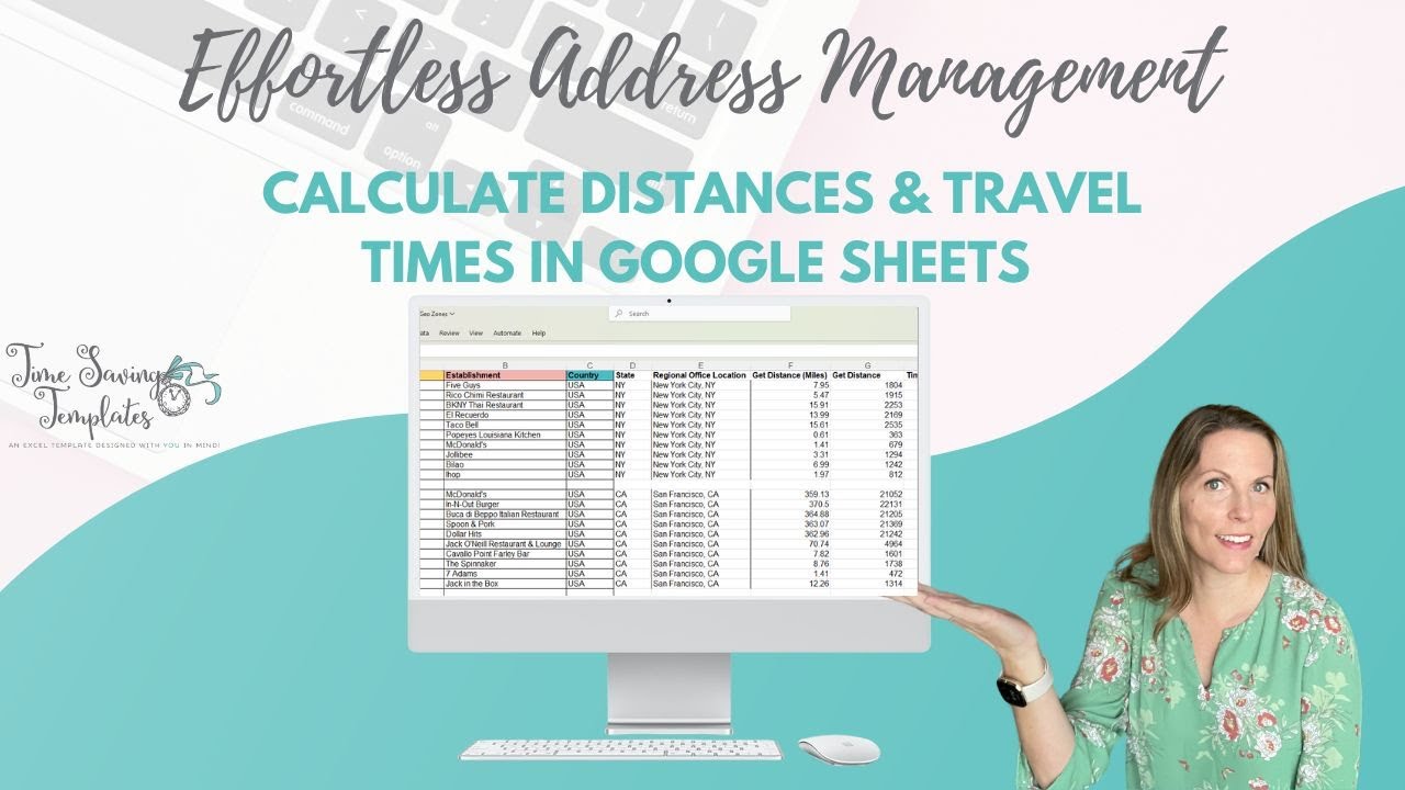Calculate Distance Between Two Addresses, How to Compute Distance Formula