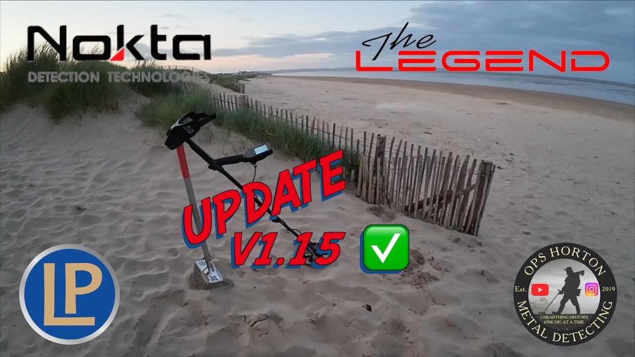 269. Metal Detecting along a Beach in Kent with The Legend