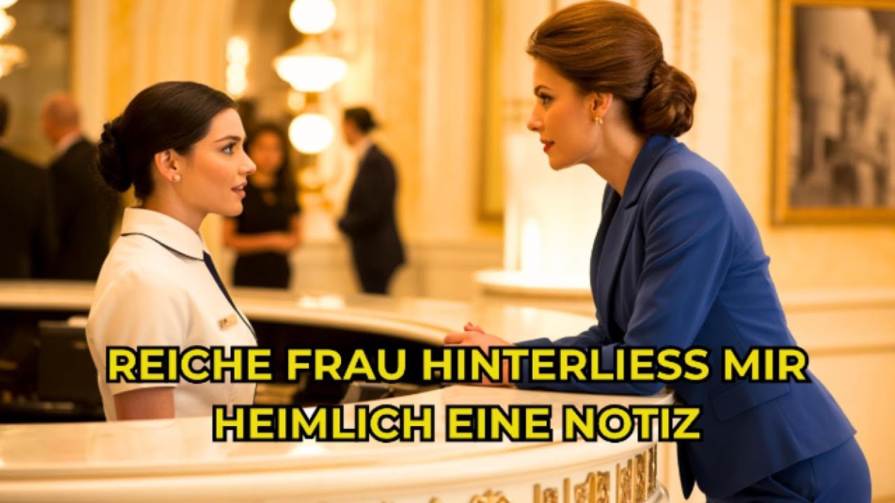 REICHE HOTELGÄSTIN HINTERLIESS MIR GEHEIME NOTIZ - Wahre Lesbische Liebesgeschichte