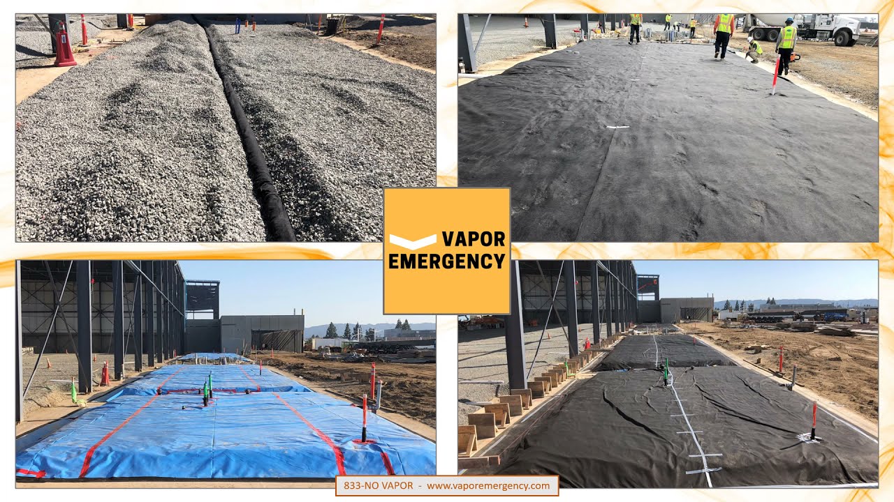 Sub-Slab Depressurization - Project Progression & Site Images