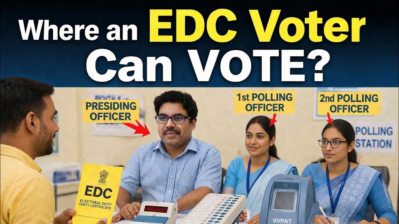 #VOTE17 | WHERE EDC Voter Can VOTE | Doubt Clearing | Assembly Election 2026 |