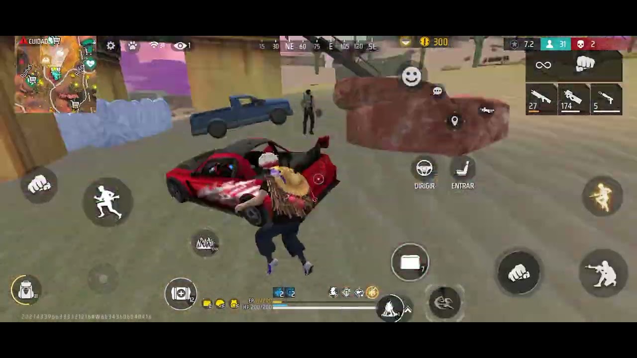 Jogando 1 solo e um com meu amigo heitor