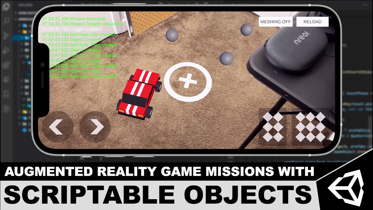 How To Create An Augmented Reality Game (Game Missions With Scriptable Objects)