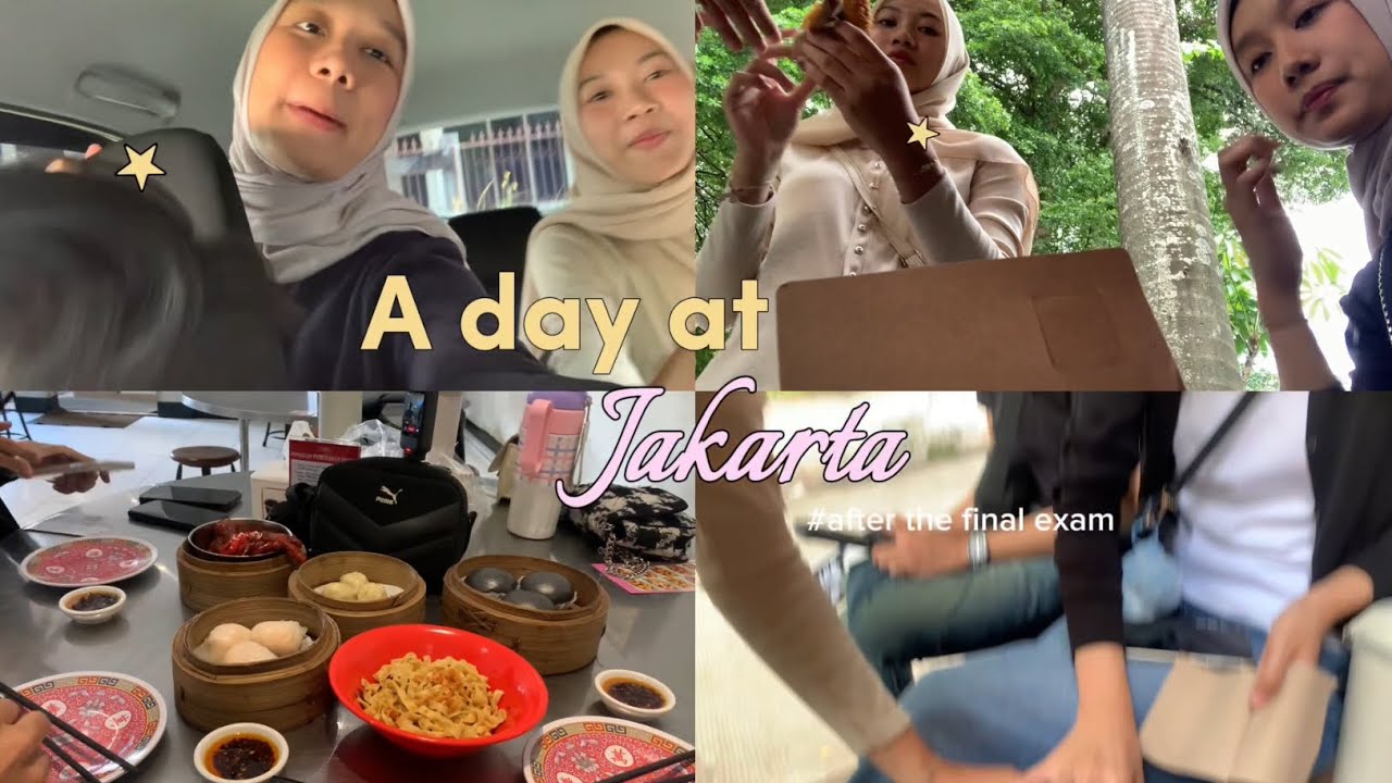 vlog a day at jakarta
