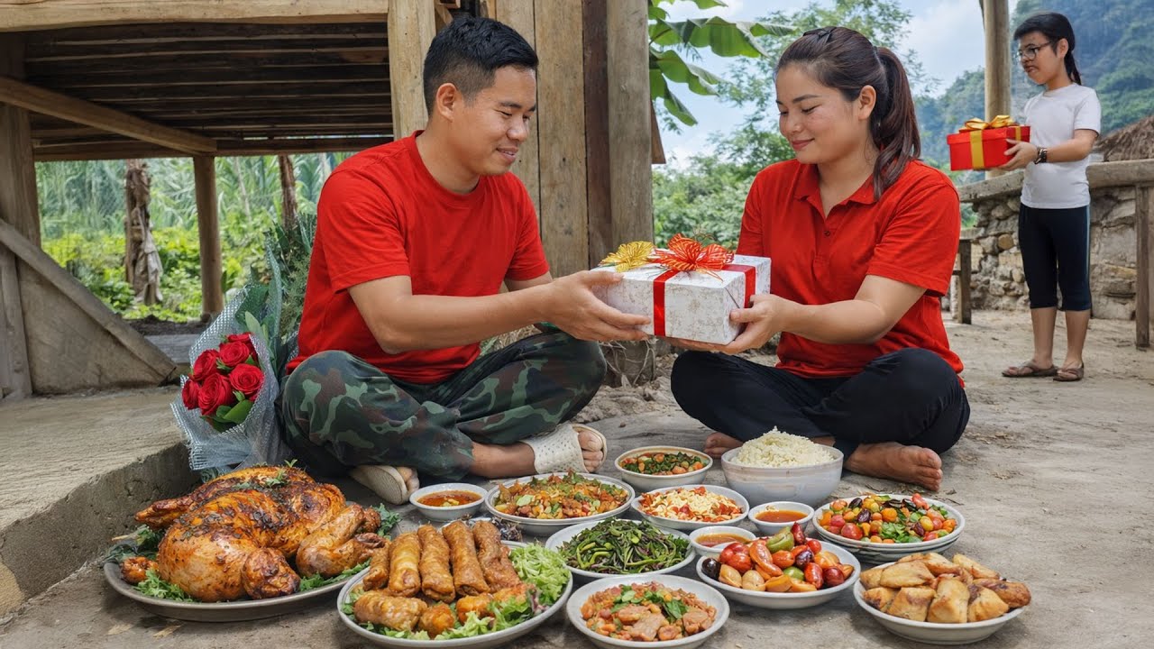 My Husband Gives Me a Surprise Gift and Cooks a Meal for Me