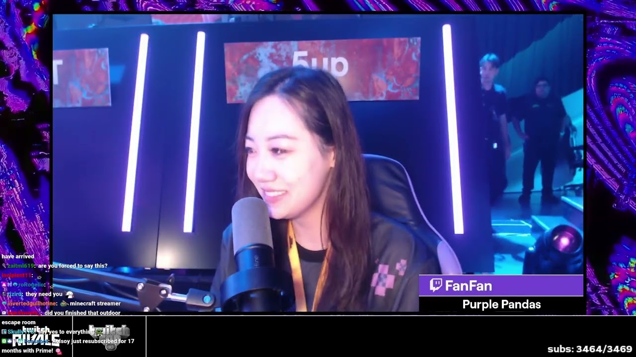 2025.10.19 fanfan - TWITCH CON DAY 3 - mcc twitch rivals - interviews - singing on kappa stage !ASUS