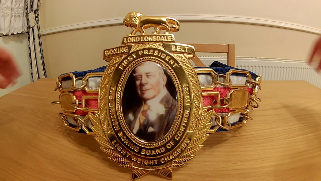BOXING BELT LORD LONSDALE BOXING BELT  1