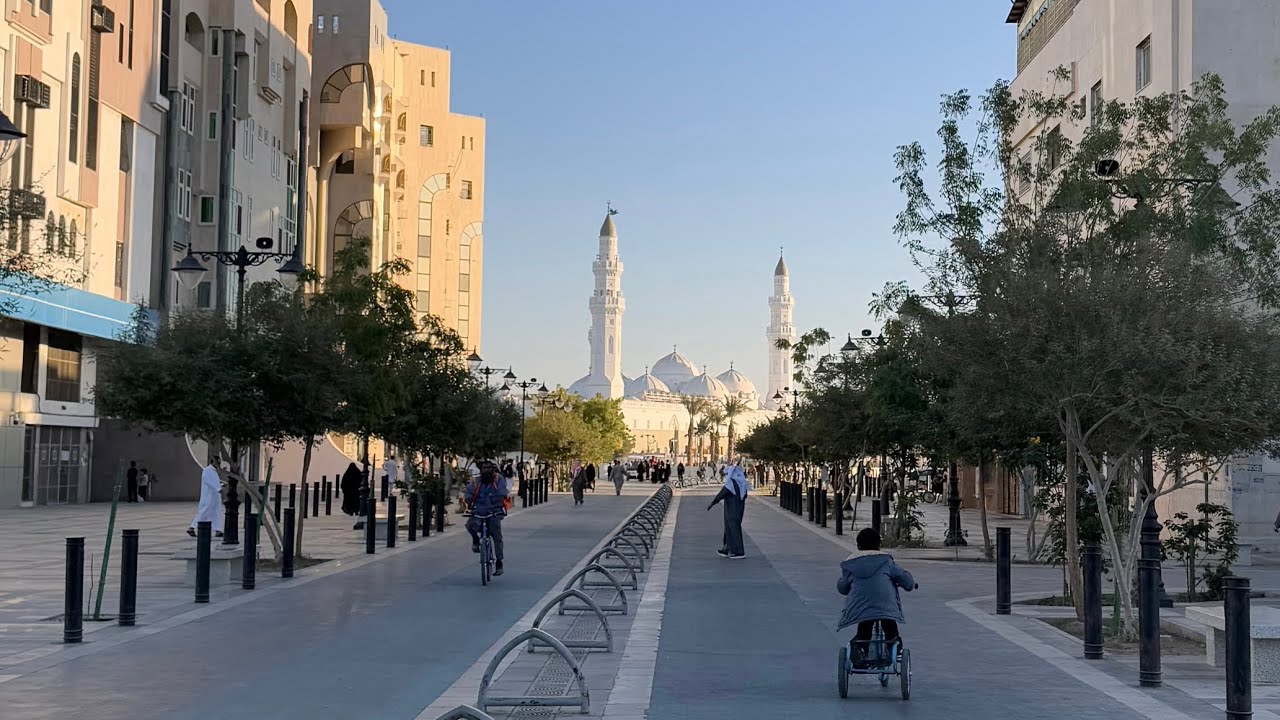 Kleiner Medina Vlog | Lauf mit mir zur Quba Moschee 🕌
