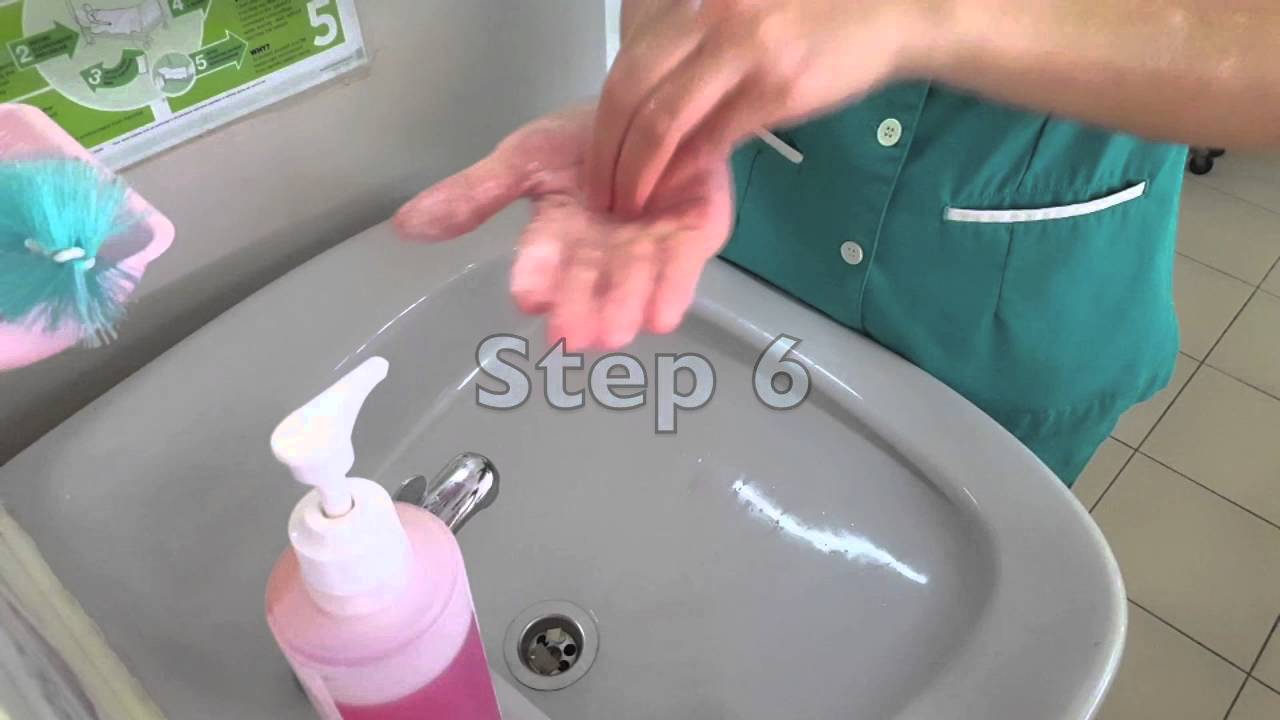 7 steps of Hand Hygiene