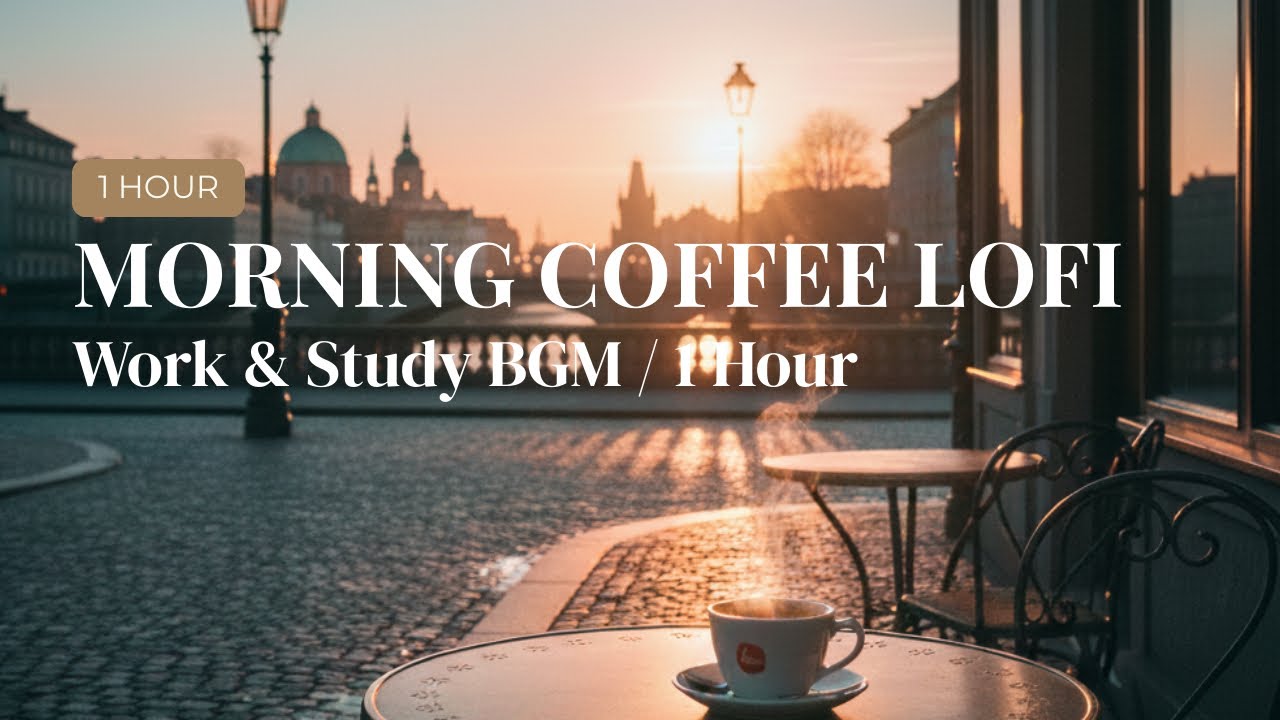 Sunrise Riverside Coffee ☕ Chill LoFi Beats for Study & Relax