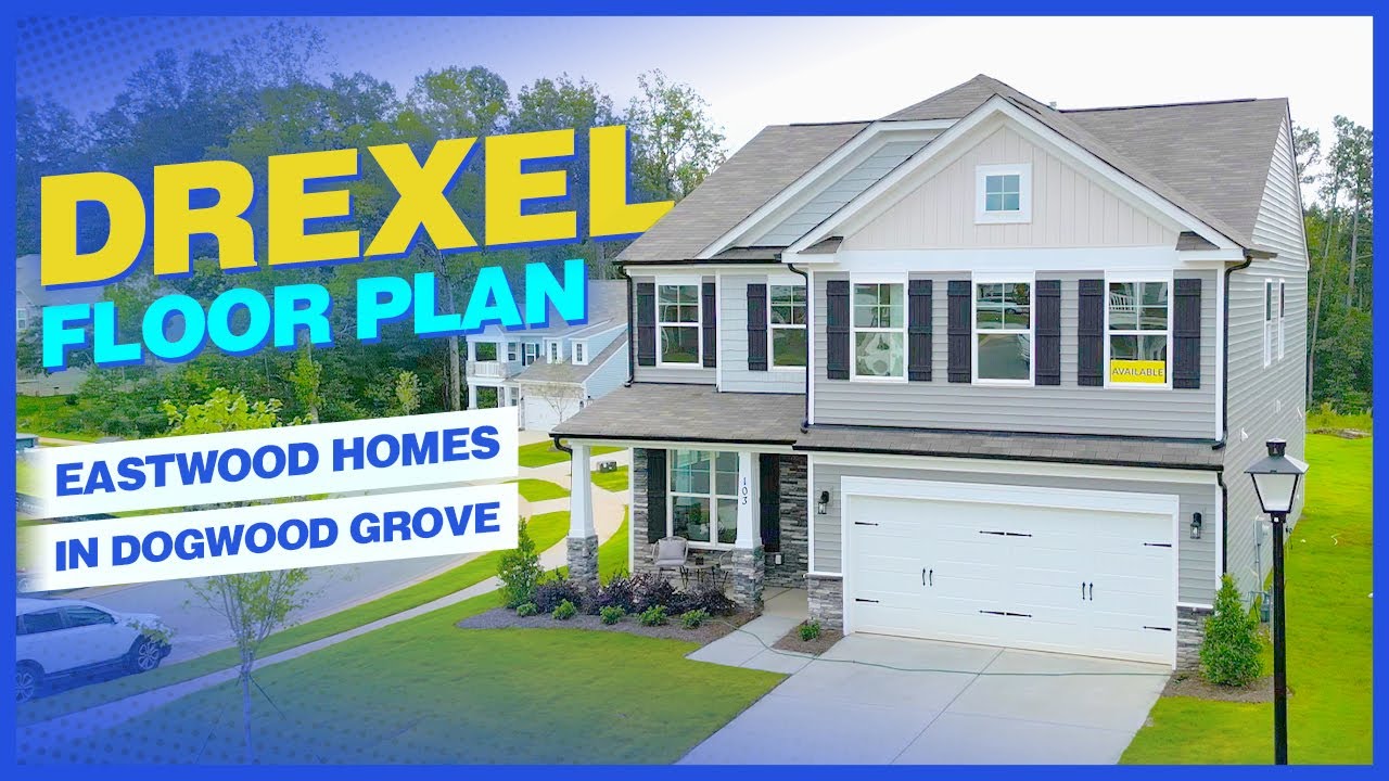 Tour the Drexel Model | Eastwood Homes | Charlotte Homes | Available now with 5.49% Interest Rate!!