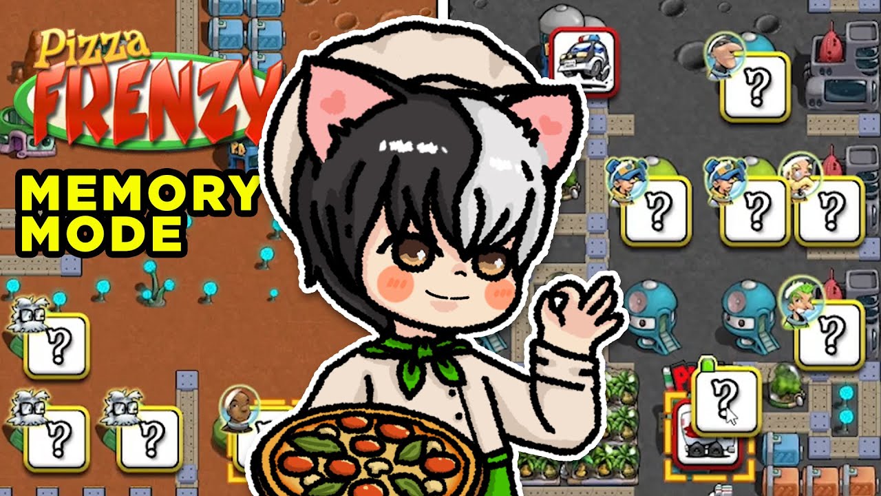 DAPETIN SKOR DI ATAS 1 JUTA DI MEMORY MODE! Game Nostalgia PIZZA FRENZY Part 2