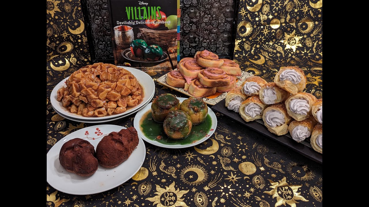 Is the Disney Villains novelty cookbook actually any good? Trying 5 recipes in 1 day.