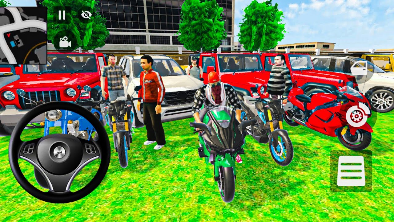 🚨😱 Franklin vs SKY Building! mahindra Thar 🚗 💨 & Bike’s DEADLY Challenge | Android Gameplay 2026!!!!