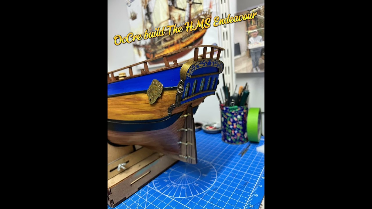 OcCre The HMS Endeavour build