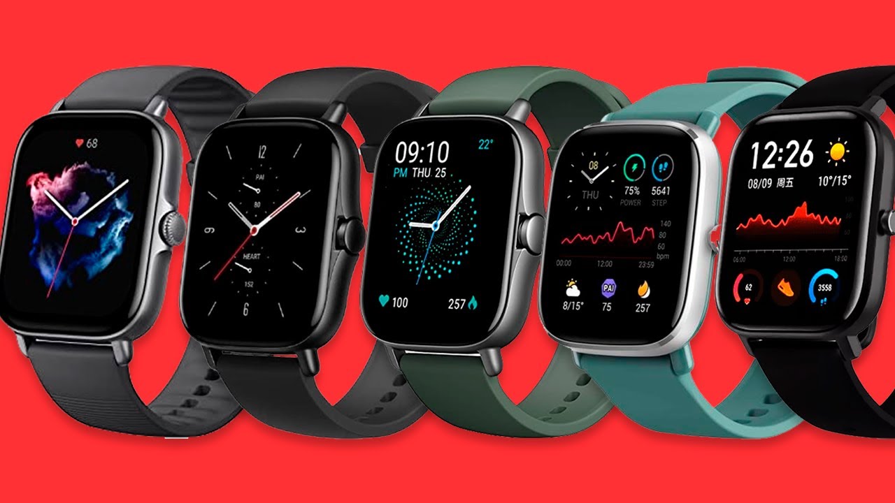 Comparativo: GTS 3 vs GTS 2 vs GTS 2E vs GTS 2 Mini vs GTS 1 - Qual Amazfit escolher?!