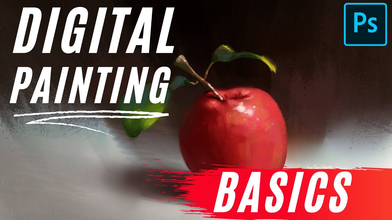 How to Paint - Digital Painting Tutorial for Beginners