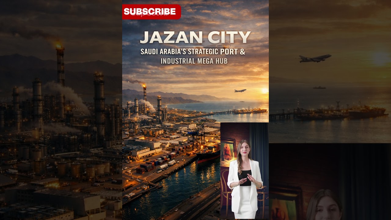 Jazan City Mega Project – Saudi Arabia’s Strategic Port & Industrial Hub | Vision 2030 