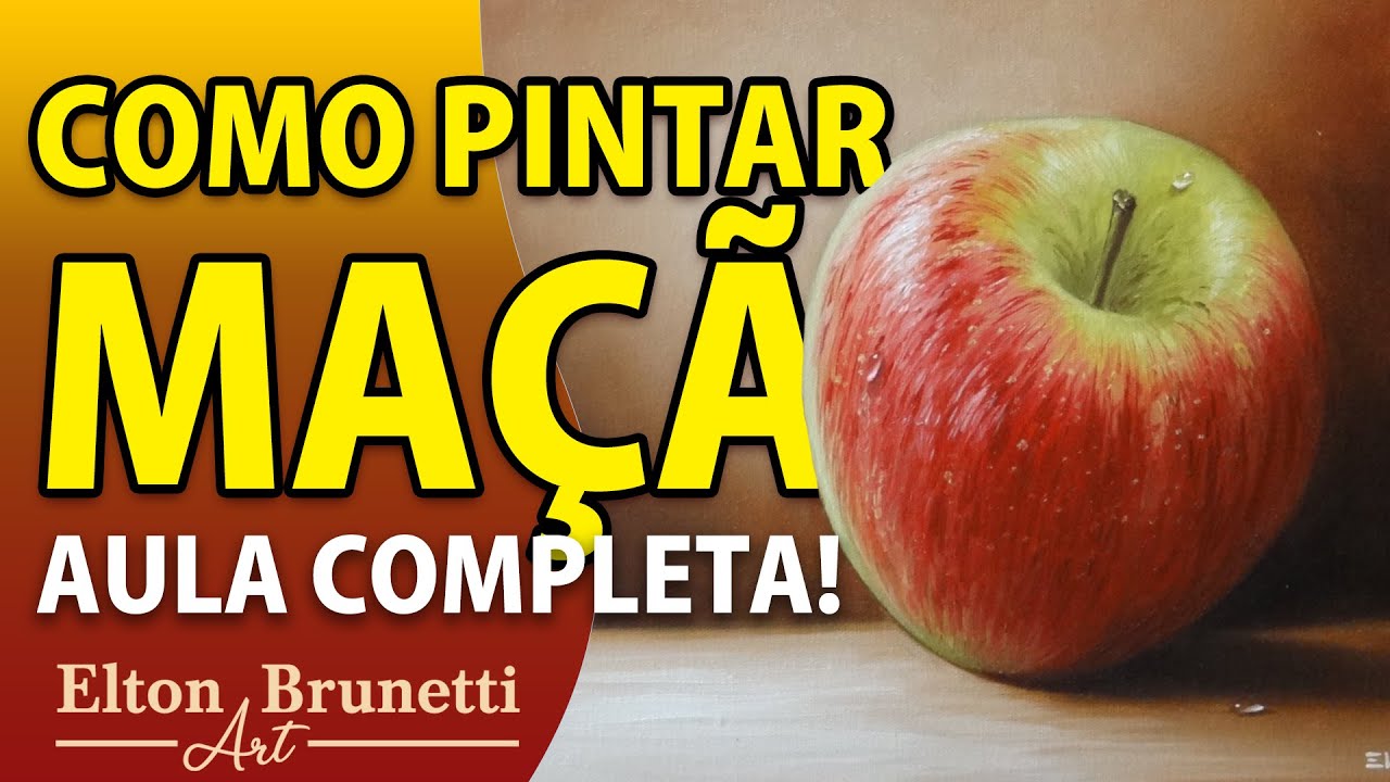 Liberado! Como Pintar Maçã - Aula 01 do Módulo 01 das Turmas Iniciantes e Iniciados
