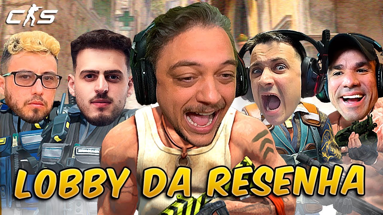 O LOBBY MAIS ENGRA&Ccedil;ADO DO COUNTER STRIKE 2!!! @JonVlogs @dilera @sheviii2k @deercheerup