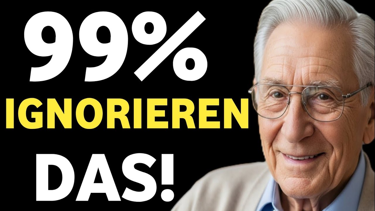 Warum 99 % der Menschen diesen lebensverändernden Rat ignorieren