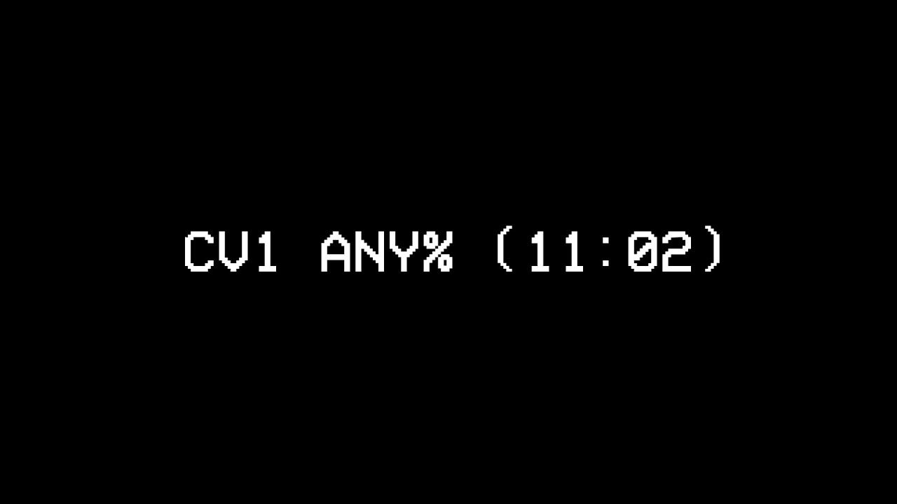 Castlevania Speedrun in 