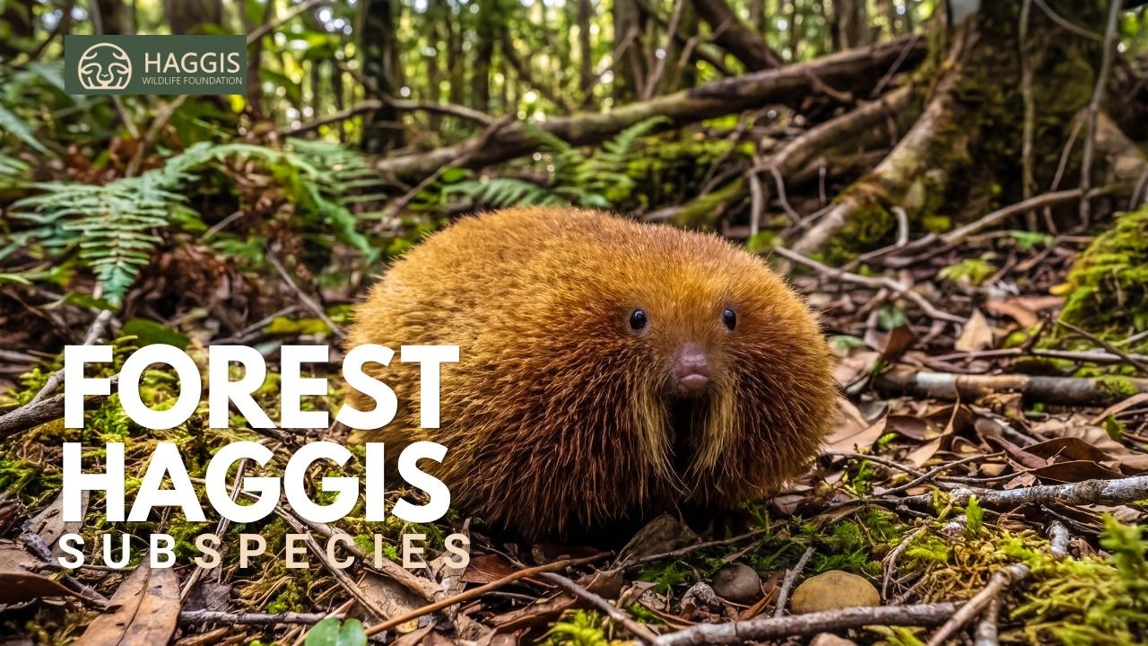 Невидимые лесные подвиды диких шотландских животных, поедающих хаггис.