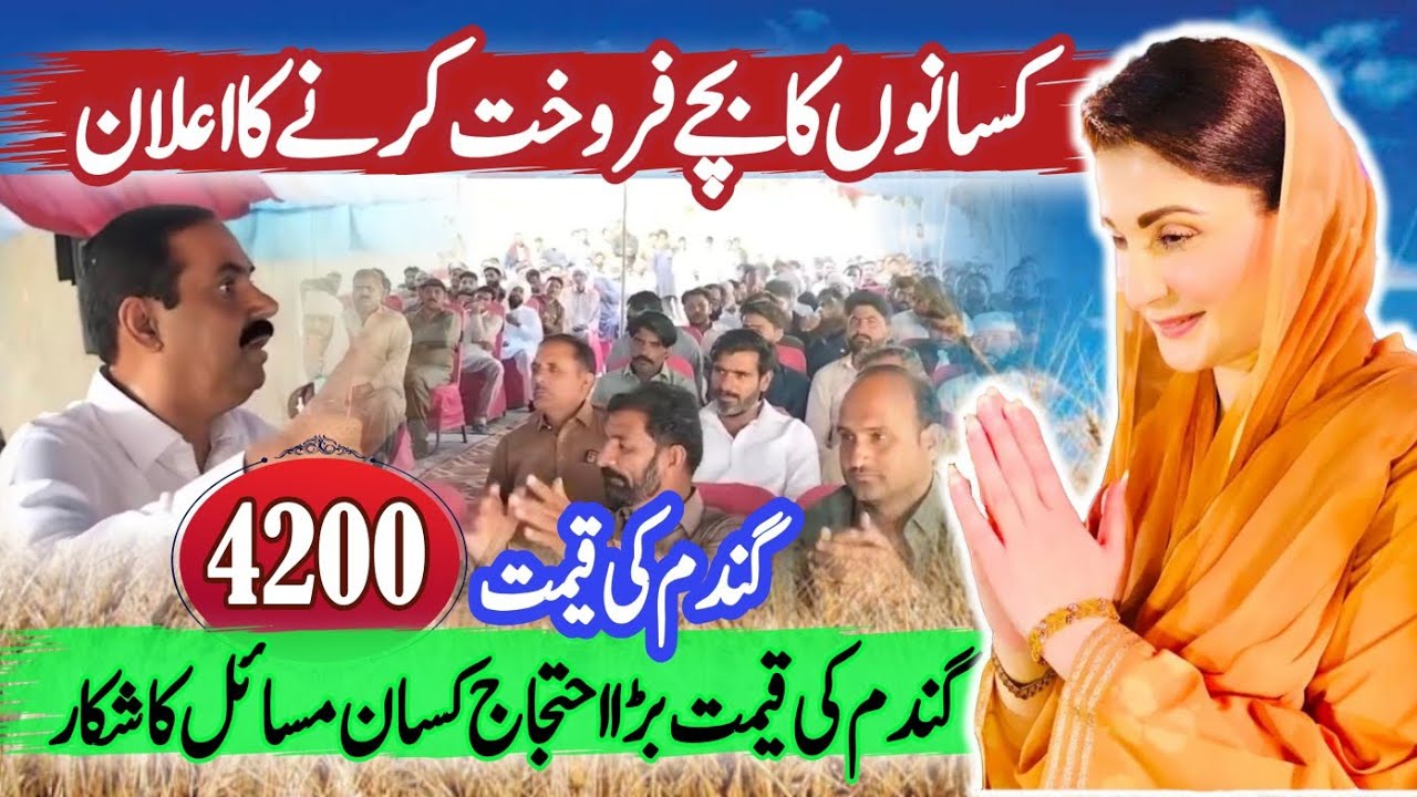 Wheat support price issue farmers final call biggest ever protest 