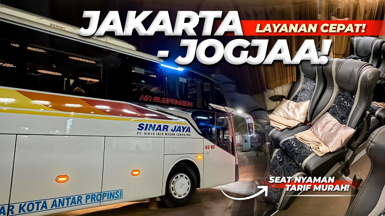 JOS TOL PRAMBANAN! LAYANAN CEPAT SINAR JAYA🔥‼️- Trip Sinar Jaya 69RF Jakarta-Jogja via utara #1